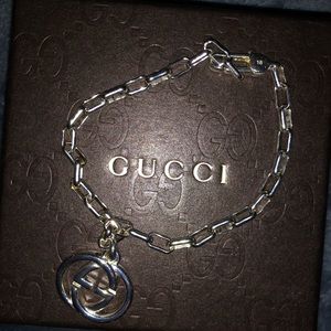 Gucci Interlocking G Charm Bracelet